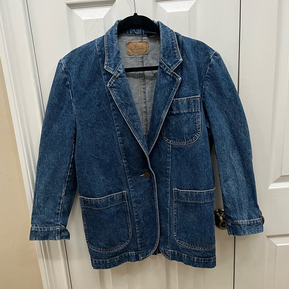 Liz Claiborne Blue Denim Jacket